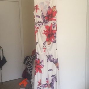 Long sexy summer dress . It’s only been worn once.